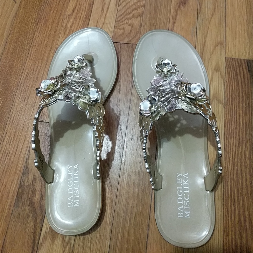 Badgley Mischka jelly shoes